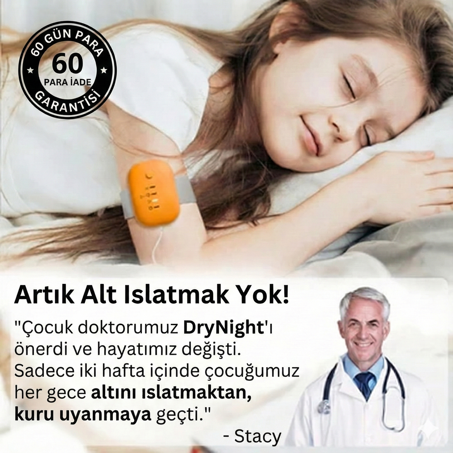 DryNight™ - Yatak Islatma Alarmı