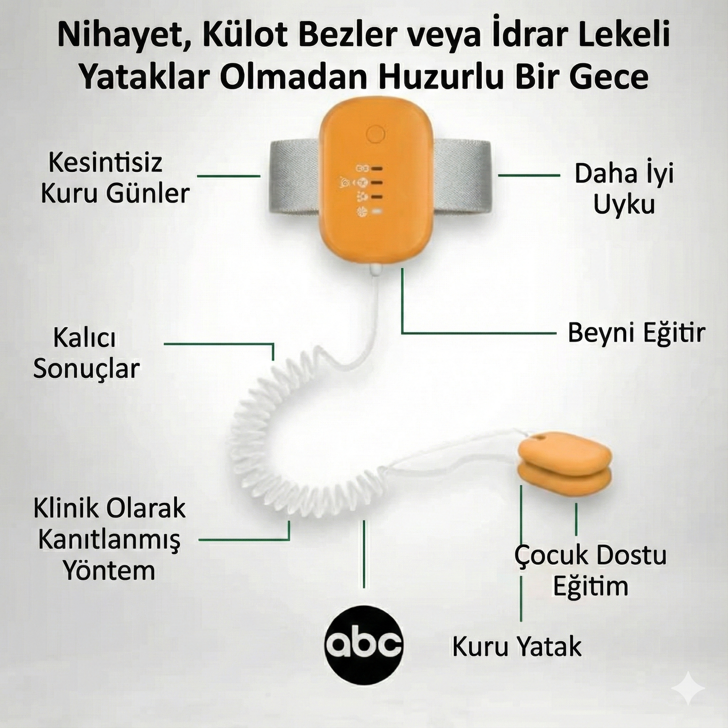 DryNight™ - Yatak Islatma Alarmı